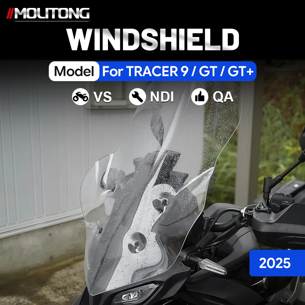 FOR YAMAHA TRACER 9 GT 2025 GT+ Y-AMT 2025 NEW Motorcycle Sport Touring Windscreen Deflector Windshield Visor Accessories