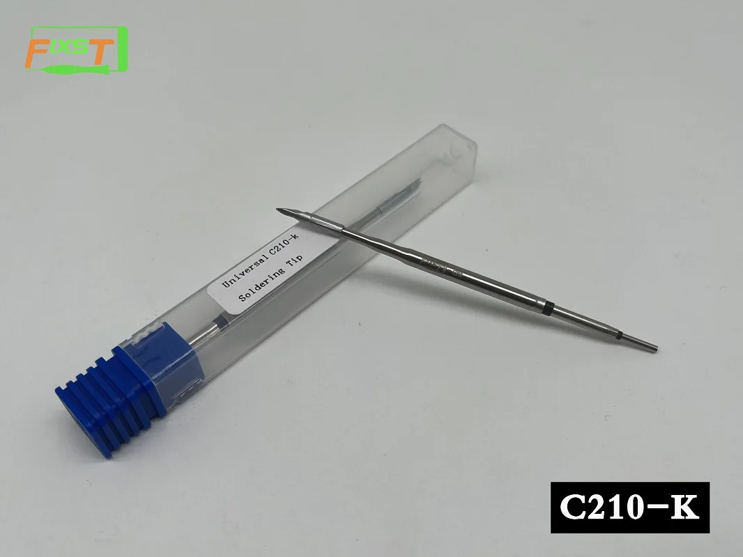 FIXST High Quality C210 Series Universal Soldering Iron Tips For Jbc Sugon Aifen GVM T210 T26 A9 Soldering Station 3PCS