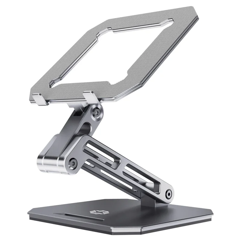 

Hot Selling cooling stand adjustable foldable tablet holder tablet mobile aluminum alloy desktop phone stand