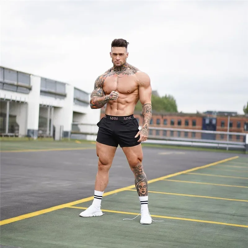 2024 Summer New Style Brand Men Running shorts Breathable quick-drying Shorts Bodybuilding Sweatpants Fitness Exercise Pants