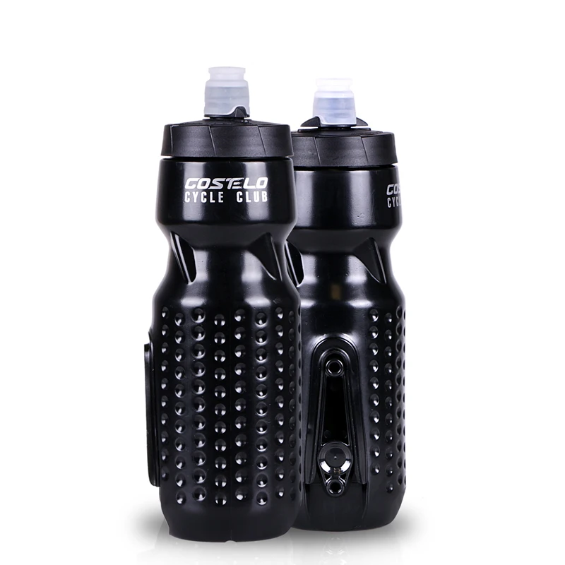 

STLF Custom All Carbon Fiber Bicycle Water Bottle Cage MTB Road Bicycle Water Bottle Rack 710ml Bicycle Magnet Water Bottle Rack