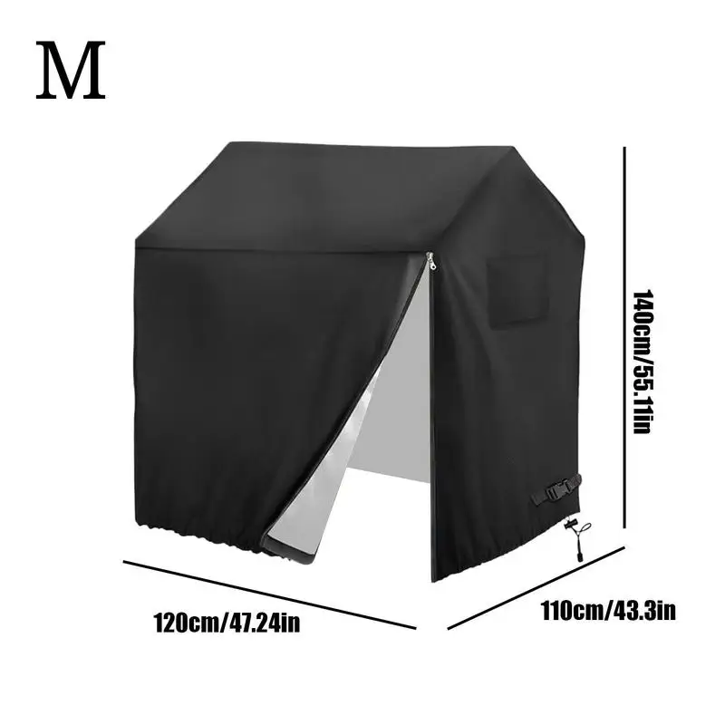 Playhouse Covers Waterproof Children's Gamehouse Protector Weather And Wind Resistant Playhouse Cover For Patio Outside Camping