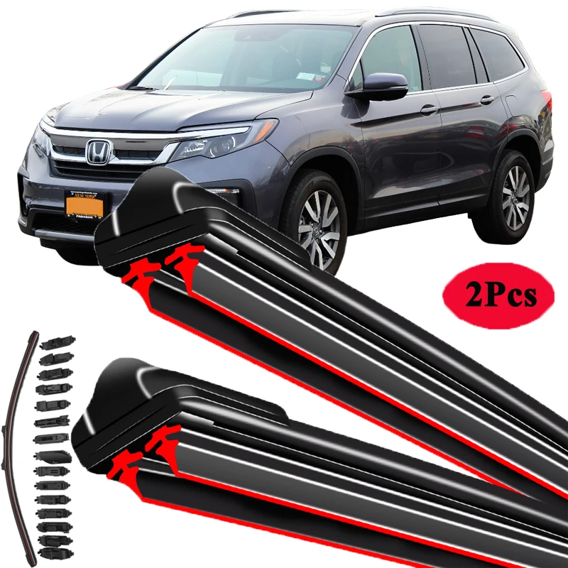 

For Honda Pilot YF5 YF6 2016 2017 2018 2019 2020 2021 2022 Windscreen Windshield Window Wipers Accessories Car Front Wiper Blade