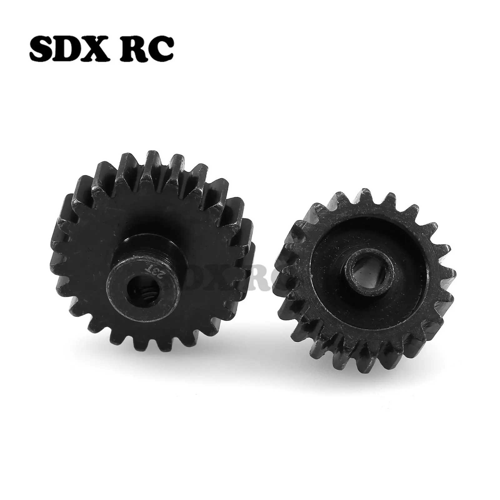 M0.8 32P 3.175mm 10T 11T 13T 15T 17T 18T 20T 22T 24T Hardened Steel Metal Pinion Gear Motor Gear For 1/10 RC Model Car