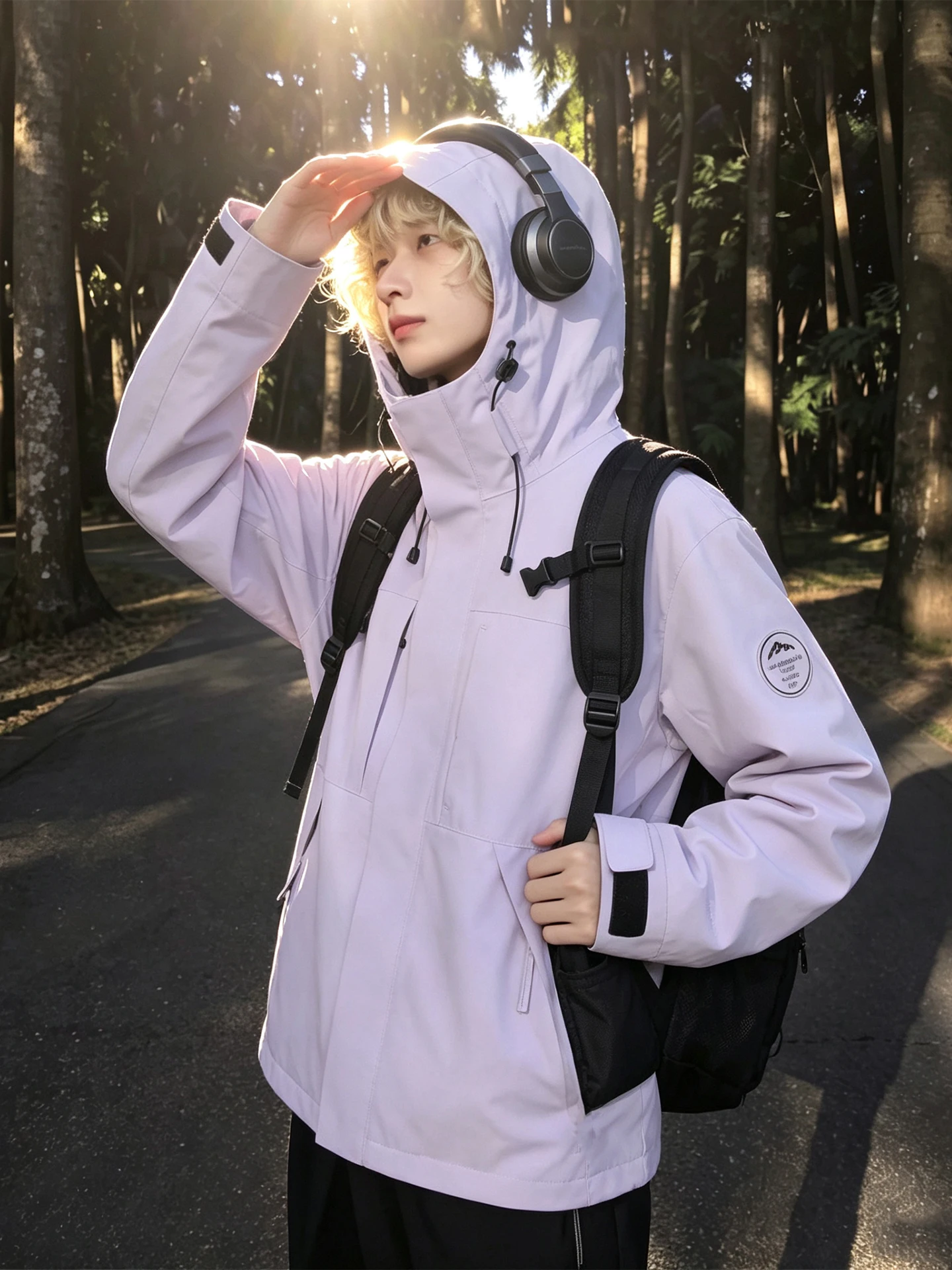 Unisex Three-in-One Softshell Jacket Hooded Hiking Climbing Outerwear Windproof Waterproof Autumn Winter Outdoor Clothing