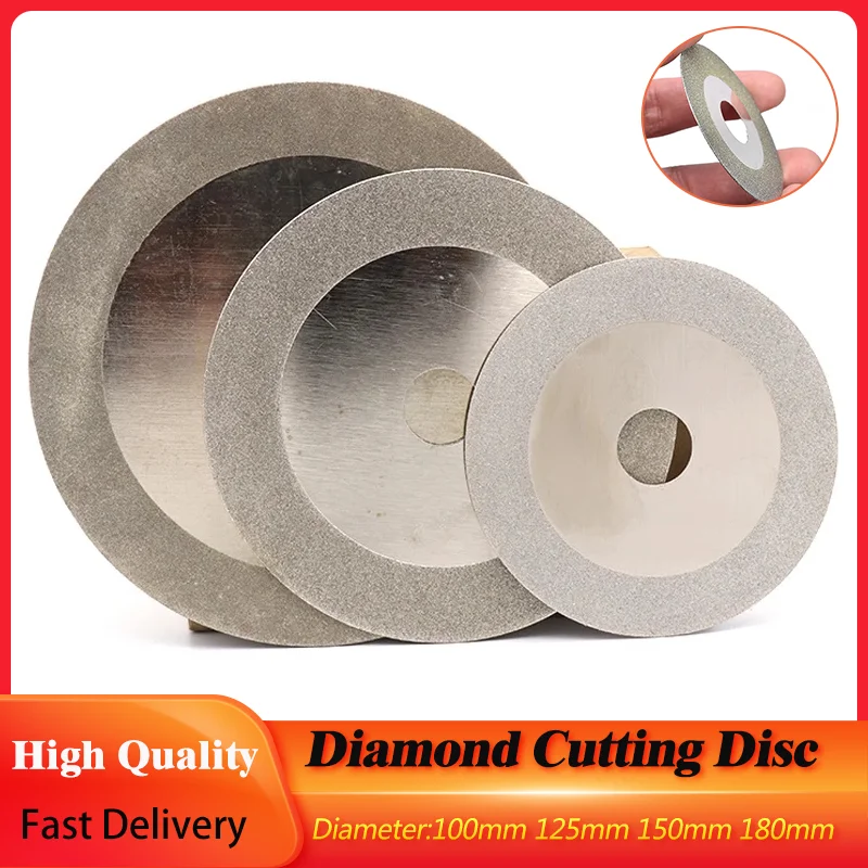 

1Pc 4/5/6/7 Inch Diamond Cutting Disc 100~180mm Grinding Polishing Wheel Rotary Circular Saw Blade Abrasive For Dremel Tools