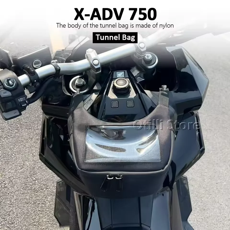 

For Honda X-ADV 750 2017-2025 XADV 750 X ADV 750 X-ADV 750 New Center Console Tank Bag Scooters Travel Storage Tunnel Bags