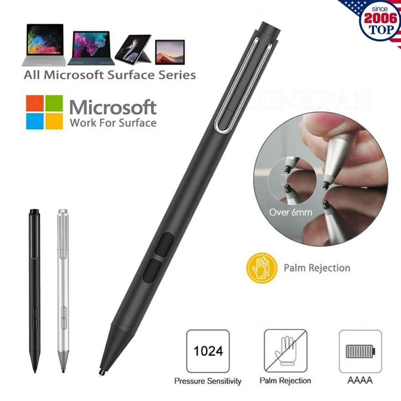 Lápiz óptico para Microsoft Surface Pro 3/4/5/6/7/8/X Go 2/3 Book Latpop Studio