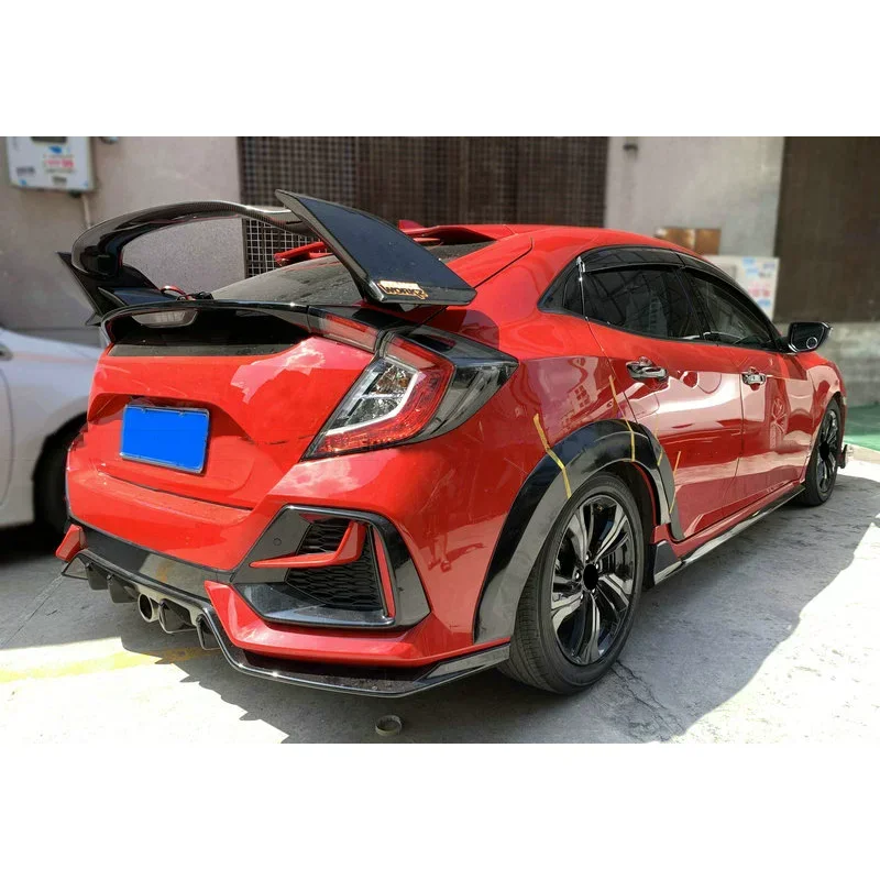 Rear Wheel Eyebrow for Honda Civic FK7 modified new style Mudguard Fender Rear Wheel Protector Guard Car Accessories