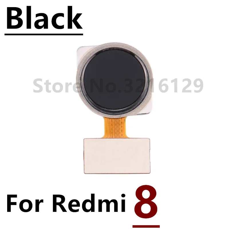 100% Original For Xiaomi Redmi 9 9C 9T 8 Fingerprint Sensor Home Return Key Menu Button Flex Ribbon Cable