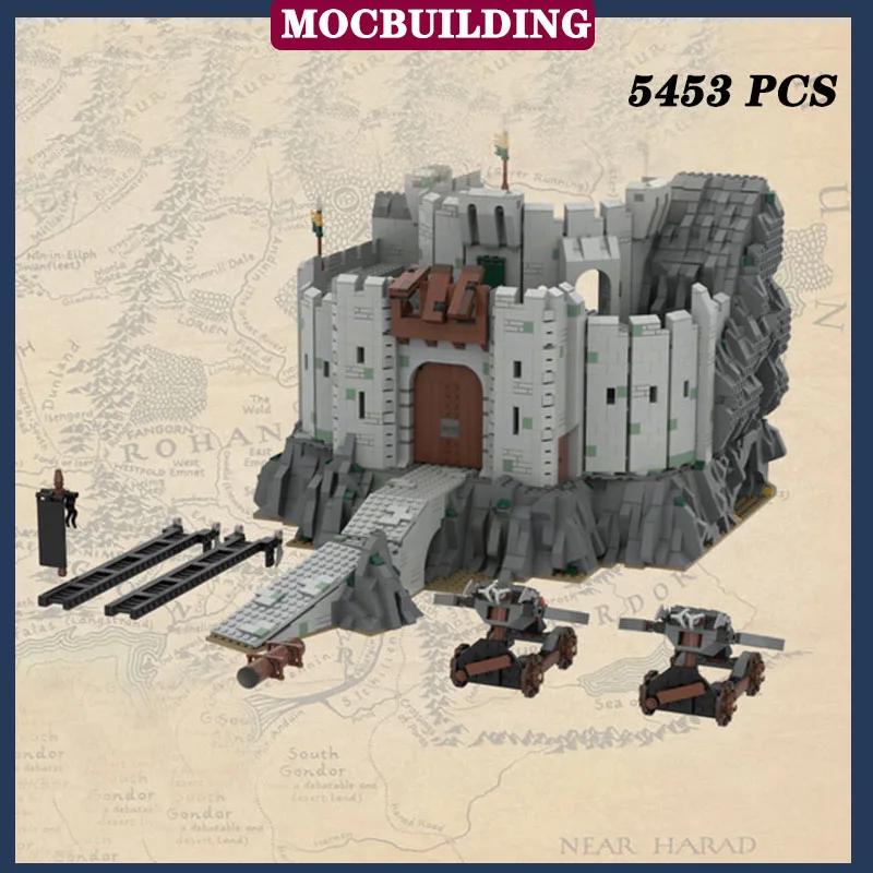 MOC UCS Helm\'s Deep Classical Building Model Build Blocks Set Assemble Collectible Series Toy Giftl