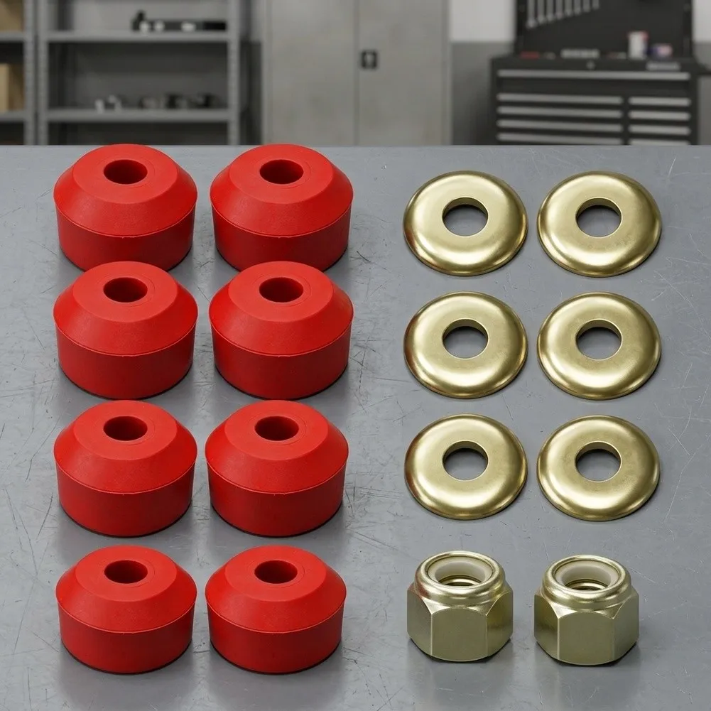 Professional Bushing Repair Kit Sway Bar End Link Kit Bushing Repair Set High Durability Bushing Set Repair Kit