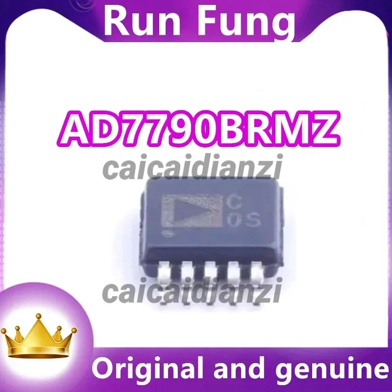 AD7790BRMZ-REEL AD7790BRMZ  16 Bit Analog to Digital Converter 1 Input 1 Sigma-Delta 10-MSOP 5Pcs/Lot  New Original