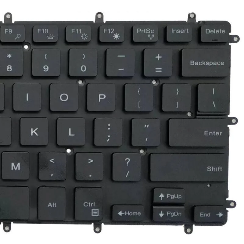 SS+New US English Layout Backlit Laptop Keyboard For Dell Inspiron P58F P87G P87G001 Replacement Part