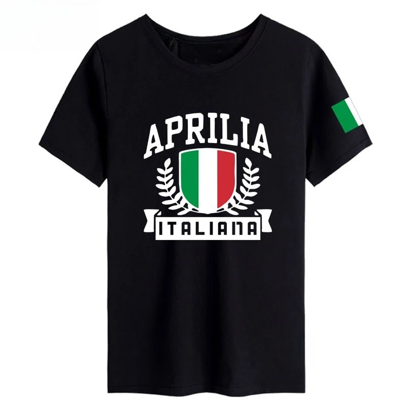 

2025 New Aprilia Motorcycle Cycling Printed Graphic T-shirts for Men and Women Short Sleeved Breathable Motorcycle T-shirts