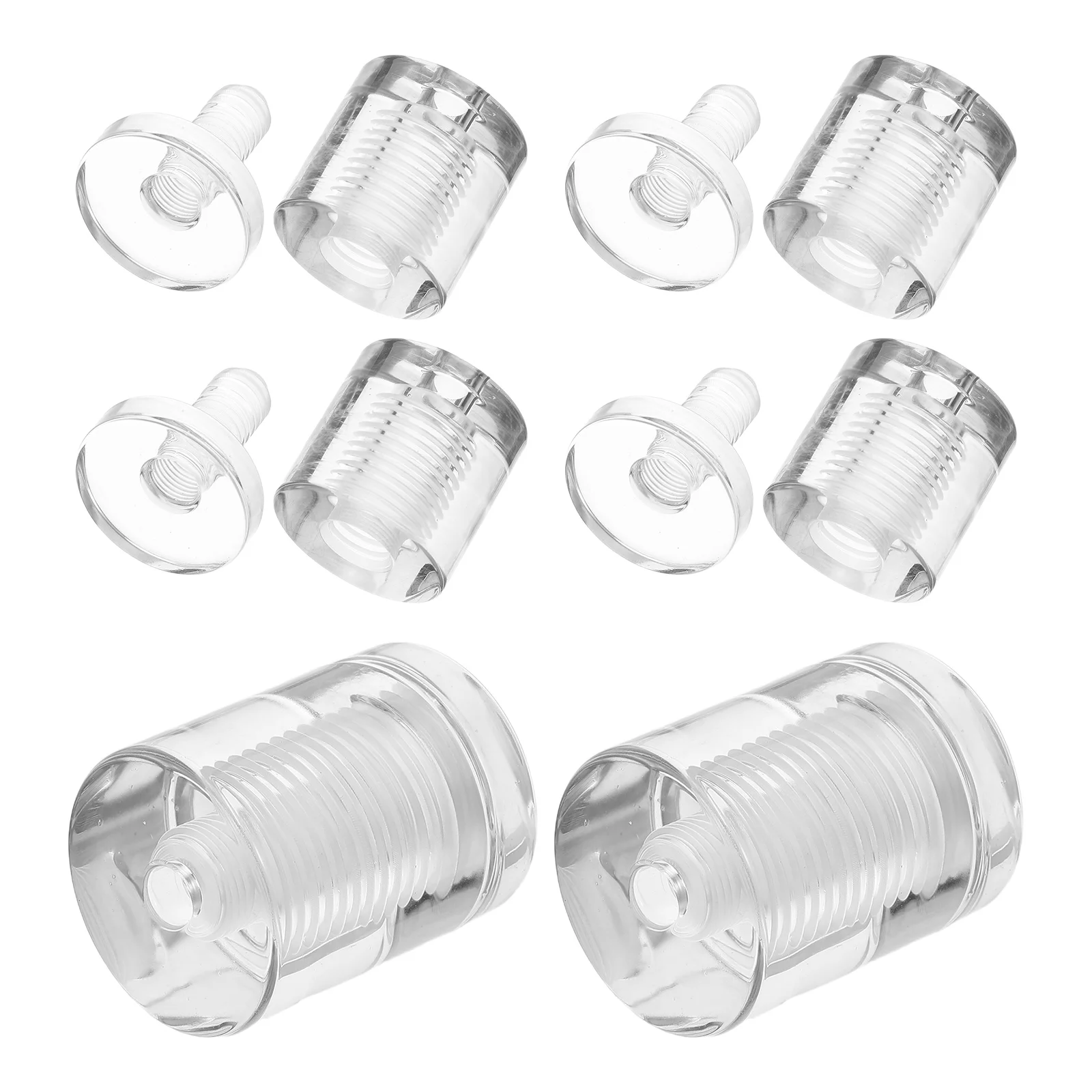 

6 Pcs Nails Invisible Advertising niture Head Thumb Tacks Screws Decorative Upholstery Hardware Transparent Headboard