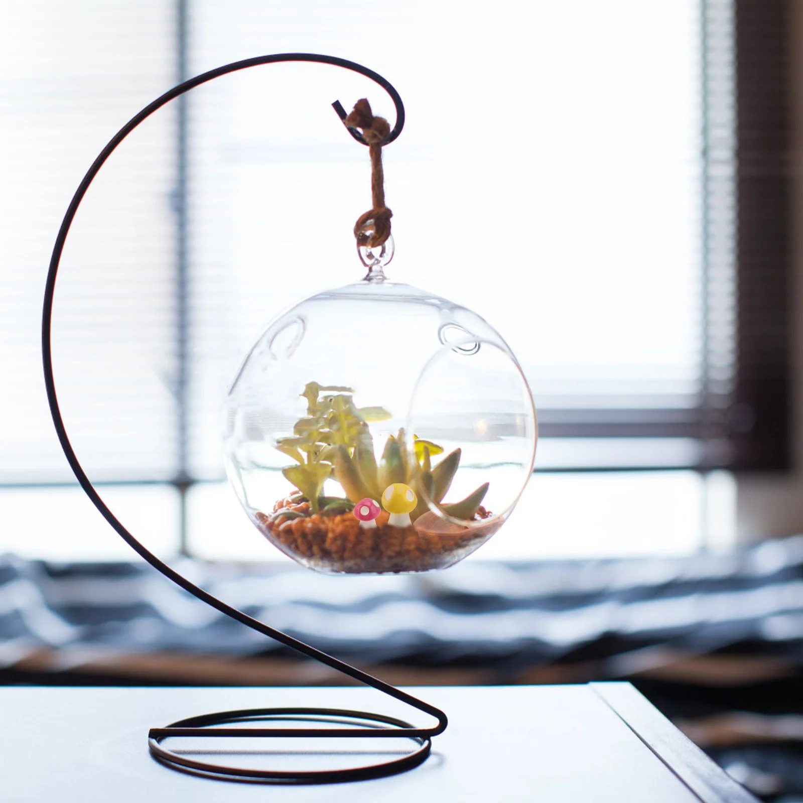 

50Pcs Colorful Resin Miniature Mushroom Ornament Small Garden Decoration Landscape Adornment Fairy Micro Craft