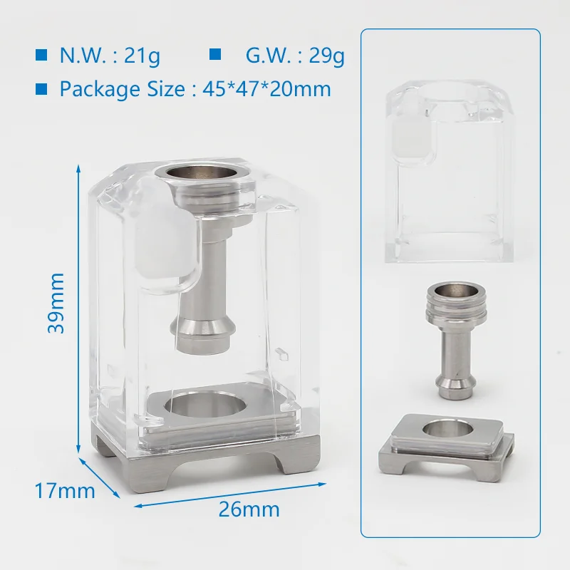 ETU A1 A2อะแดปเตอร์ RBA ถังสำหรับ Uwell Caliburn G Vaporesso GTX Coil Voopoo PnP ขดลวดอิเล็กทรอนิกส์บุหรี่ Vape อุปกรณ์เสริม