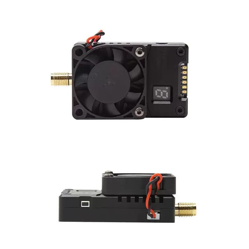 Original SKYZONE TX2500 4.9G/5.8G 2.5W VTX High Power Video Transmitter with CNC Case Cooling Fan SMA for FPV Long Range Drone thumbnail 4
