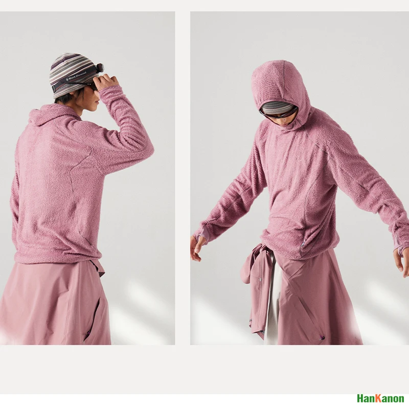 سويت شيرت رجالي خفيف الوزن معزول للاستخدام الخارجي للرجال والنساء للتخييم في الهواء الطلق والمشي لمسافات طويلة وركوب الدراجات