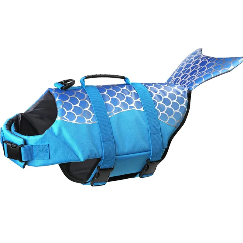 Pet Life Jacket Dog Swimsuit Outdoor Summer Big Dog Supplies Dog Life Jacket Dog Clothes for Small Dogs view 4