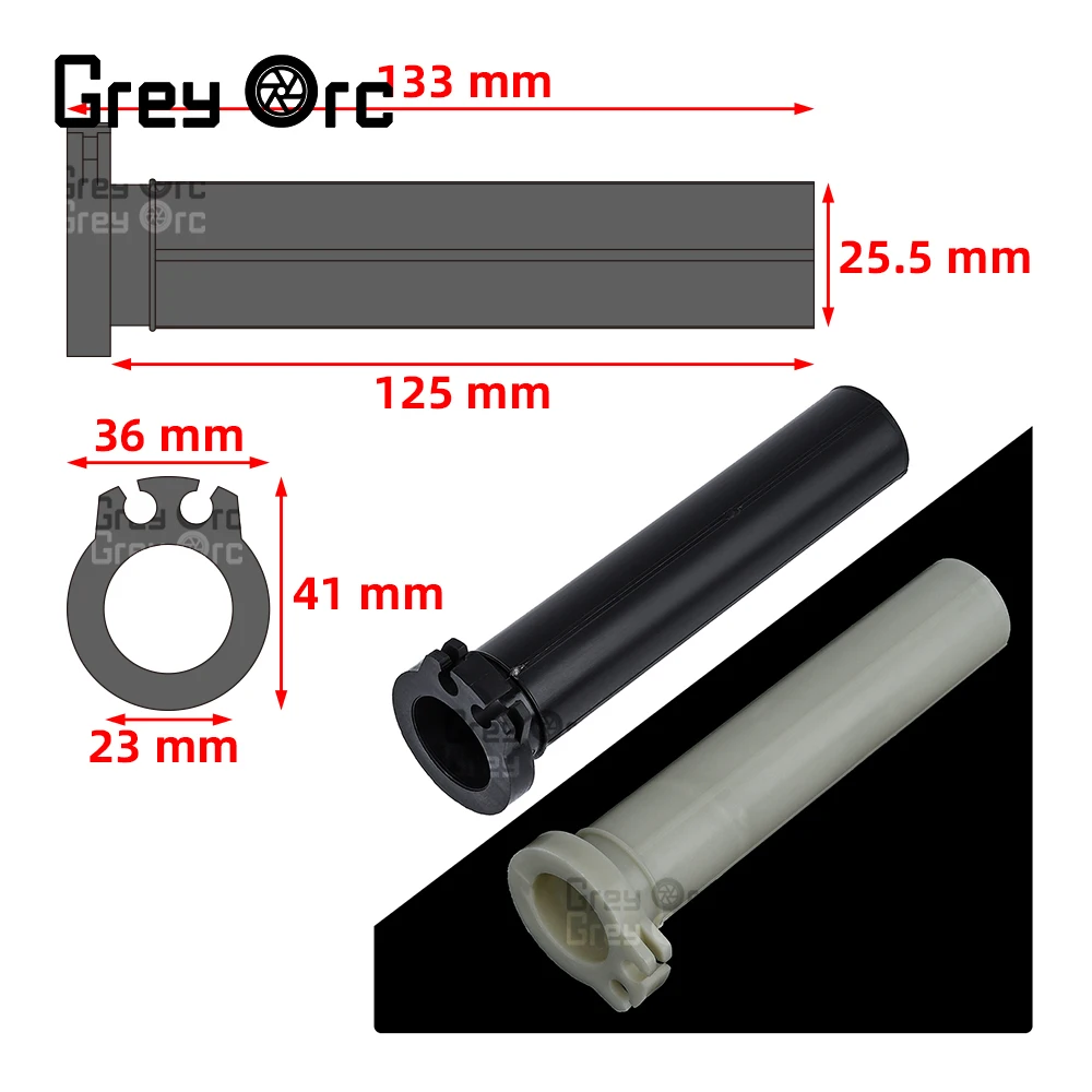 Motorcycle Universal Throttle Twist Handlebar Repair Parts 7/8" Grips For Yamaha FZ1 FAZER MT09 MT07 YZF R1 R3 Repair Accessory - view 4