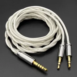 Headphone Upgrade Cable 4.4mm To Dual 3.5mm Earphone Cables Suitable For HE400SE D7200 R9