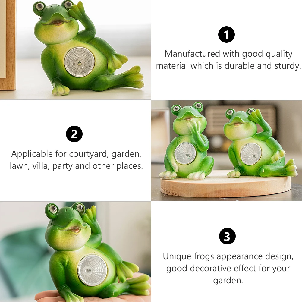 

Frogs Shape Frogs L Light Decoration Courtyard Night Light Outdoor Garden Villa Party Waterproof