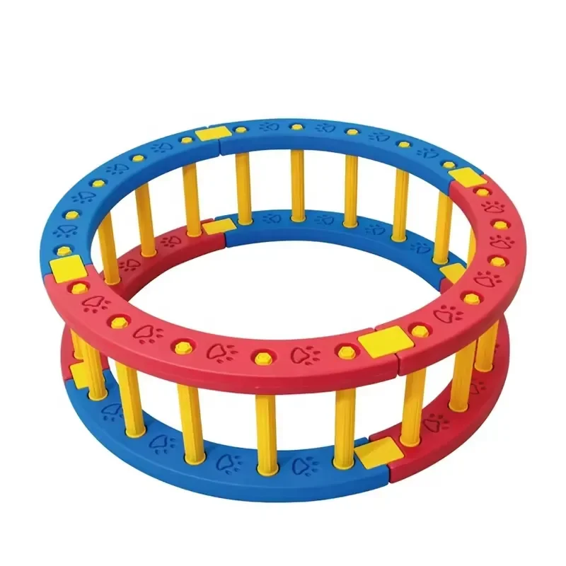 Kids Indoor Hanging Swing Circle Toy Kindergarten Sensory Balance Training Equipment for Home School Education Play Children