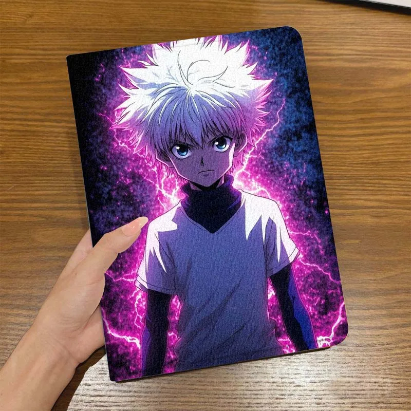 هنتر x هنتر كول أنيمي ل ممن لهم الوسادة 2 3 4 Neo Air SE X Pro 10.36 11 11.4 11.61 12.1 13.2 بوصة 2025 حافظة كمبيوتر لوحي قابلة للطي #6