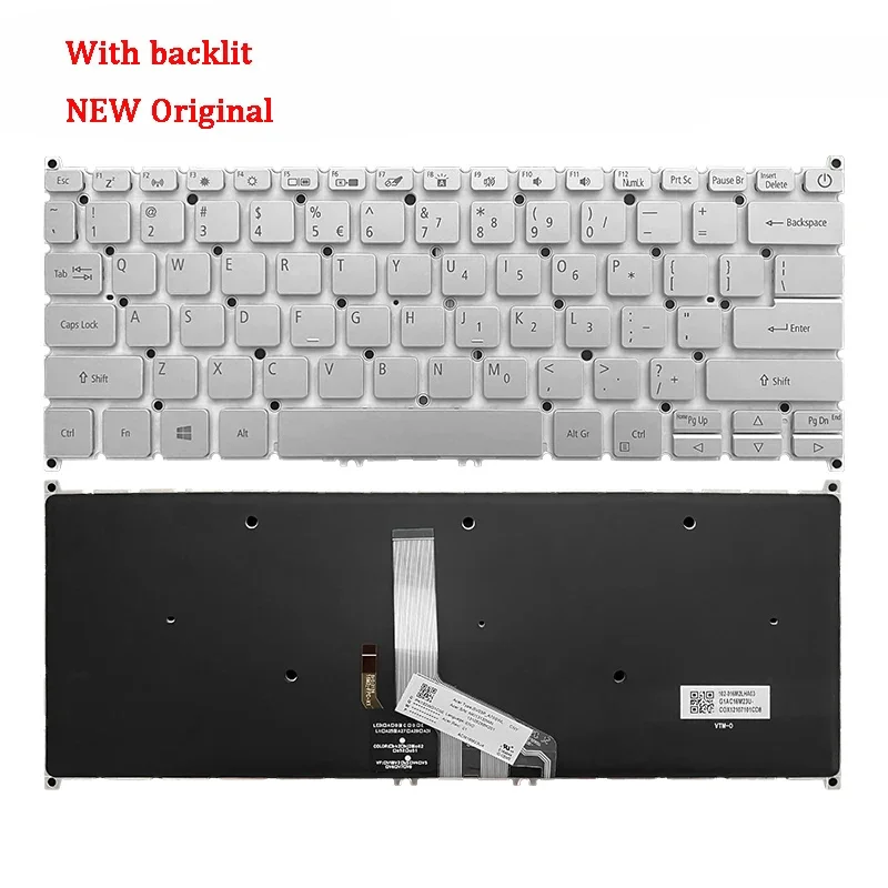 New ORIGINAL Laptop Keyboard For ACER Swift SF314-42 N19C4 N19H4 SF314-57G-52XG