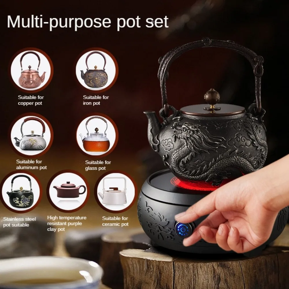 1350W Electric Mini Ceramic Stove 220V Coffee Electric Stove Small Fast Heat Tea Cooker For Boiling Water Making Coffee and Tea