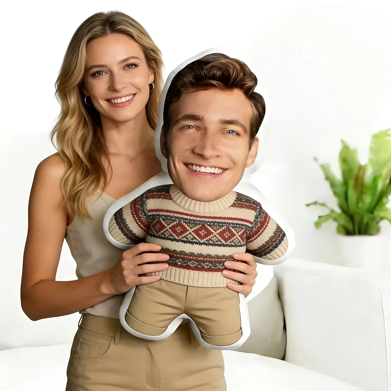 Customize personal photos, body pillows, personalized and interesting home decorations. Customize double-sided printed pillows a