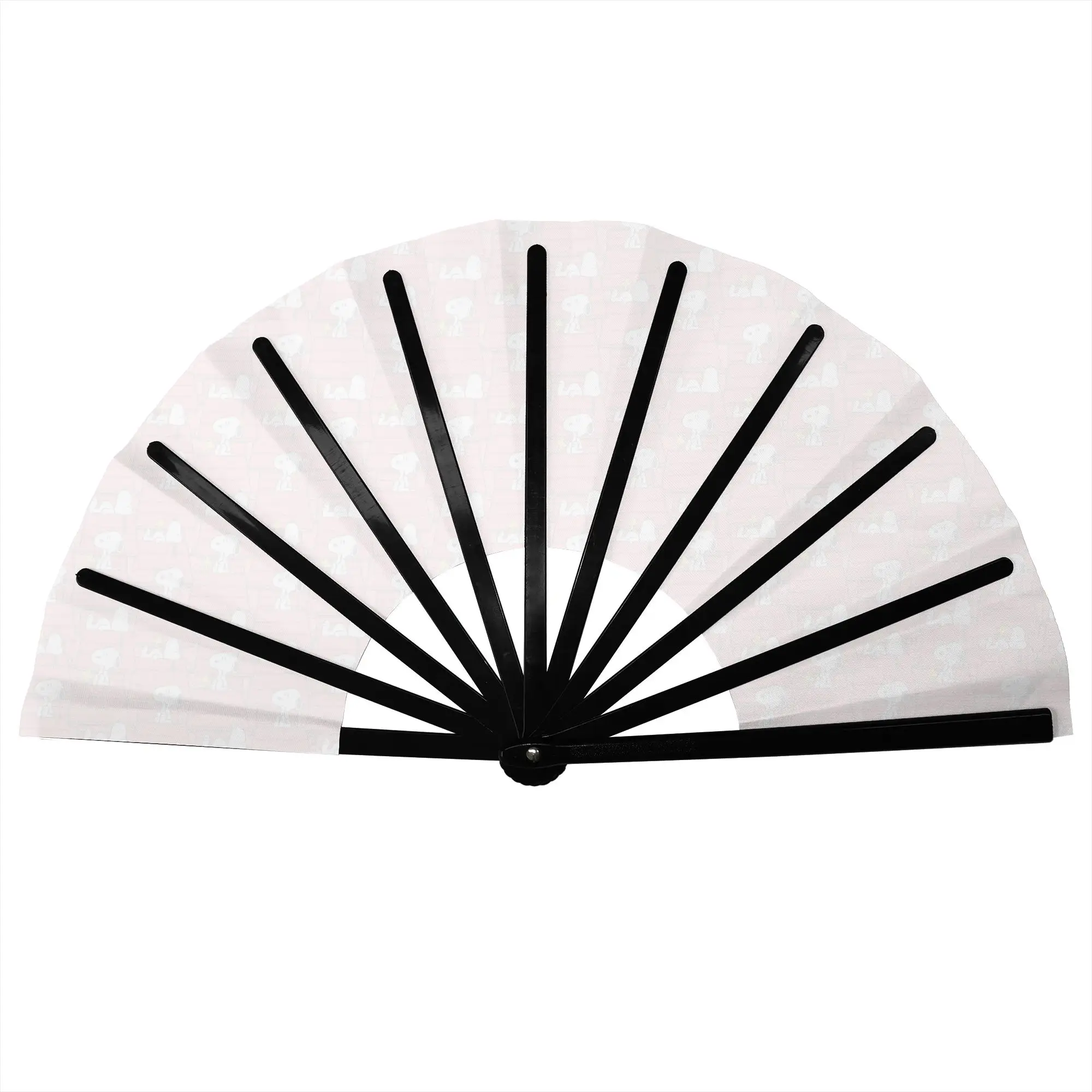 Peanuts Snoopy and Woodstock Red Doghouse Hand Fan Promotional Gift Event Souvenir  Durable Folding Fans Creative Bulk Pack Fan view 2