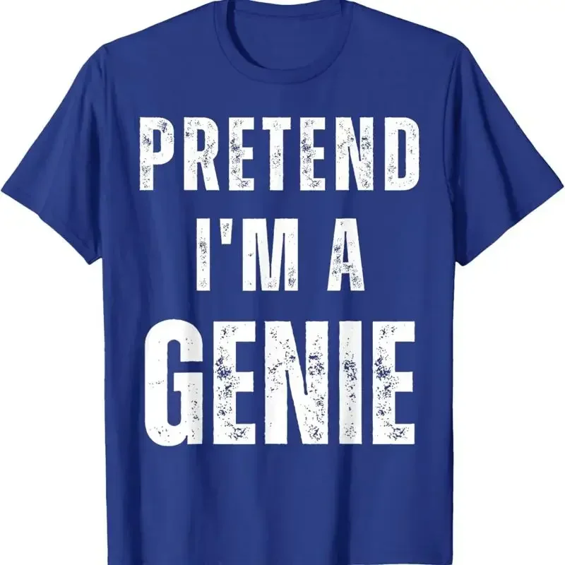 Pretend I'M A Genie Matching Costume Funny Halloween T Shirt