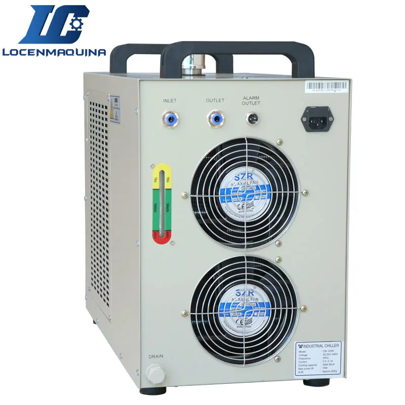 Industrial Water Chiller CW5200 AC220V 50Hz   For CNC Engraving Machine Spindle Motor Laser Tubes