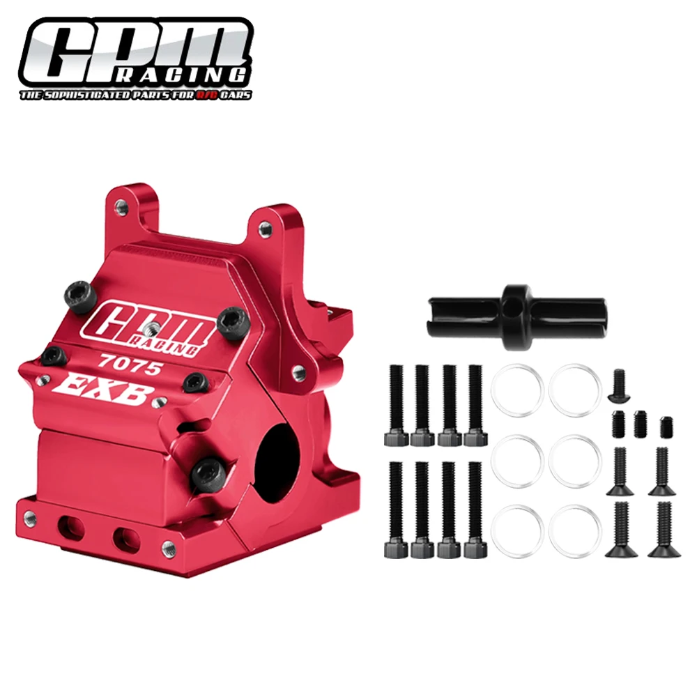 GPM Metal Diff Gearbox Case ARA311186 AR310854 for ARRMA 1/7 INFRACTION FIRETEAM MOJAVE BIG ROCK 1/8 Kraton Outcast EXB V5 V6 6S