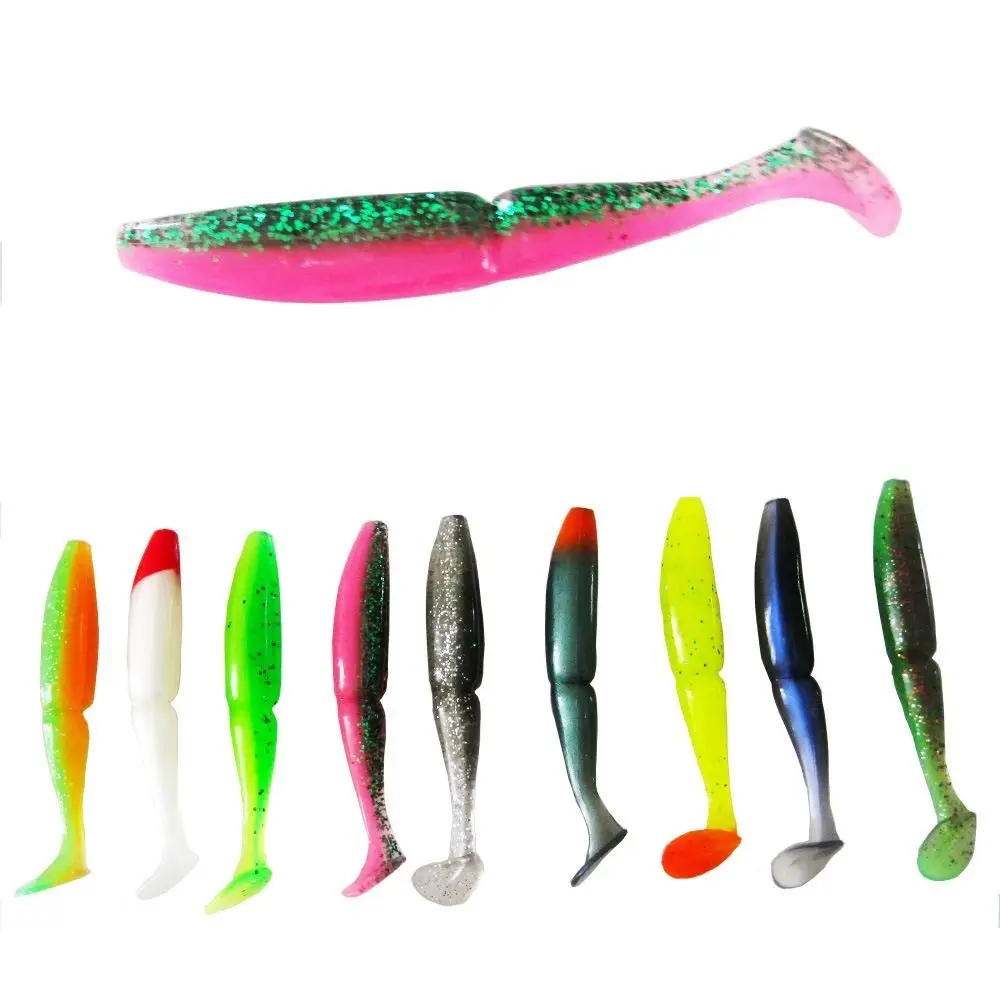 

Fishing Accessories Pesca Fishing Lure Artificial Vibration Soft Bait Easy Shiner Tail Swimbait Isca Pike