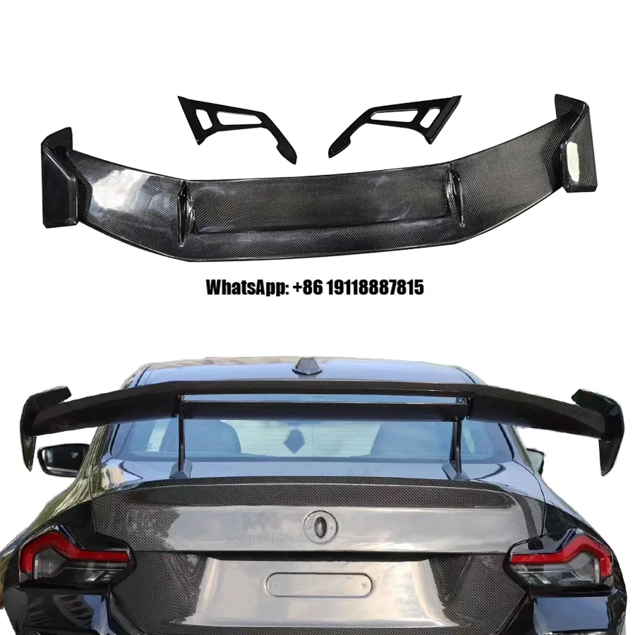 

High Quality Carbon Fiber Rear Spoiler Trunk Lip Wing for BMW M3 G80 M4 G82 M2 G87 ADR Style Auto Refitting Ducktail Single Deck