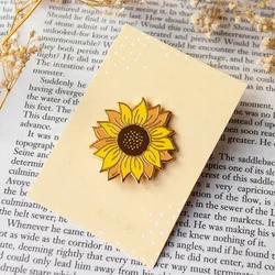 Zonnebloem Enamel Pin Mooie Bloem Badge Broche Voor Sieraden Accessoire