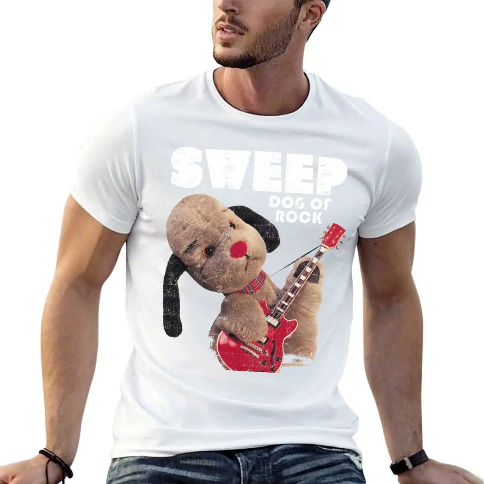 

Sooty Dog Of Rock Sweep T-Shirt t shirt personalised t shirts with prints man t shirts for men T-shirt