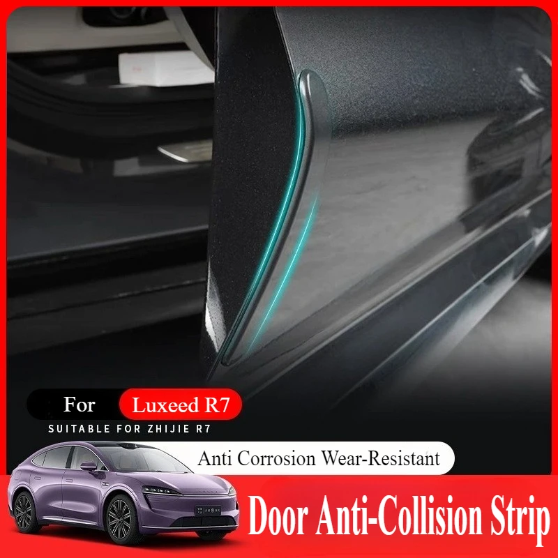 

For Luxeed R7 Door Anti-Collision Strip Scratch Resistant Anti Corrosion Wear-Resistant Car Interior Modificatio Accessories