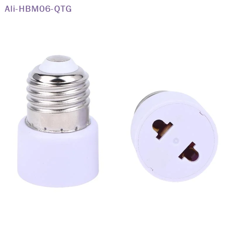 [New] Lamp Socket US/EU Without Light Practical White E27 Plug Bulb Holder Light Fixture Bulb Base Adapter DIY Accessories