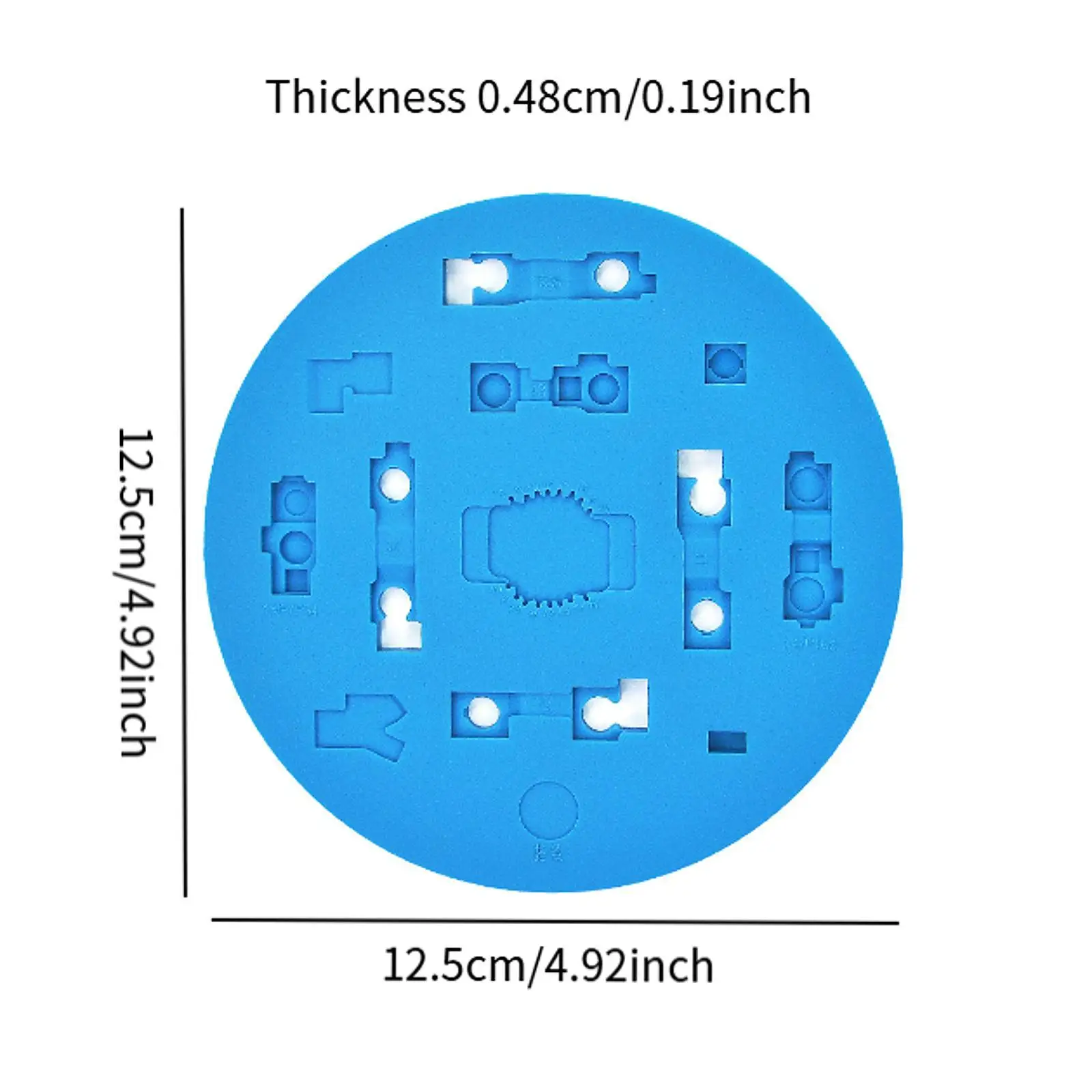 CPU Chip Heat Insulation Pad High Temperature Resistance Practical Accessory