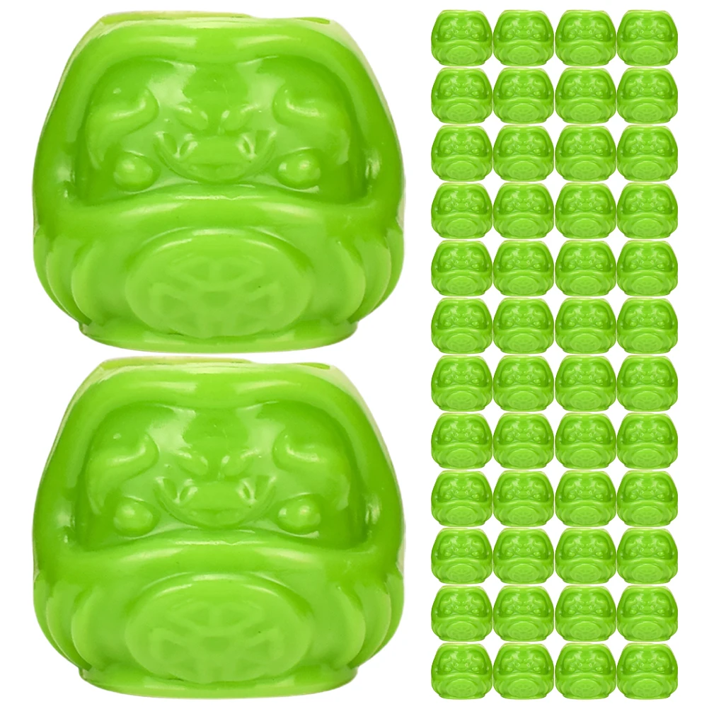 

200 Pcs Disposable Tattoo Cup Pigment Ink Caps Tattooing Color Cups Small Multicolor Holders Plastic Green