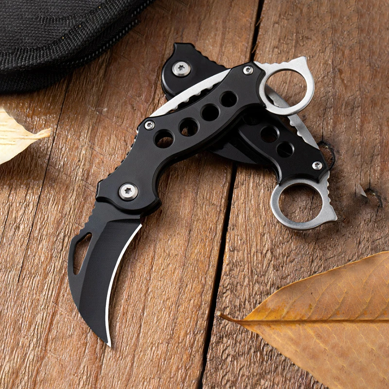 Outdoor Camping Survival Knife Stainless Steel Folding Knife Multitool Pocket Knives EDC Knives Box Cutter