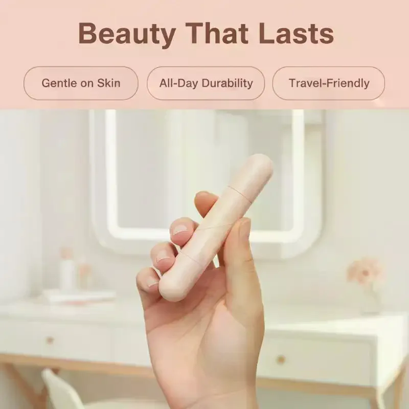 Rotating Eyeliner Stamp Pen, Long-Lasting Waterproof & Sweat-Proof,One-Touch Application,Ideal For Beginners,Perfect For Daily