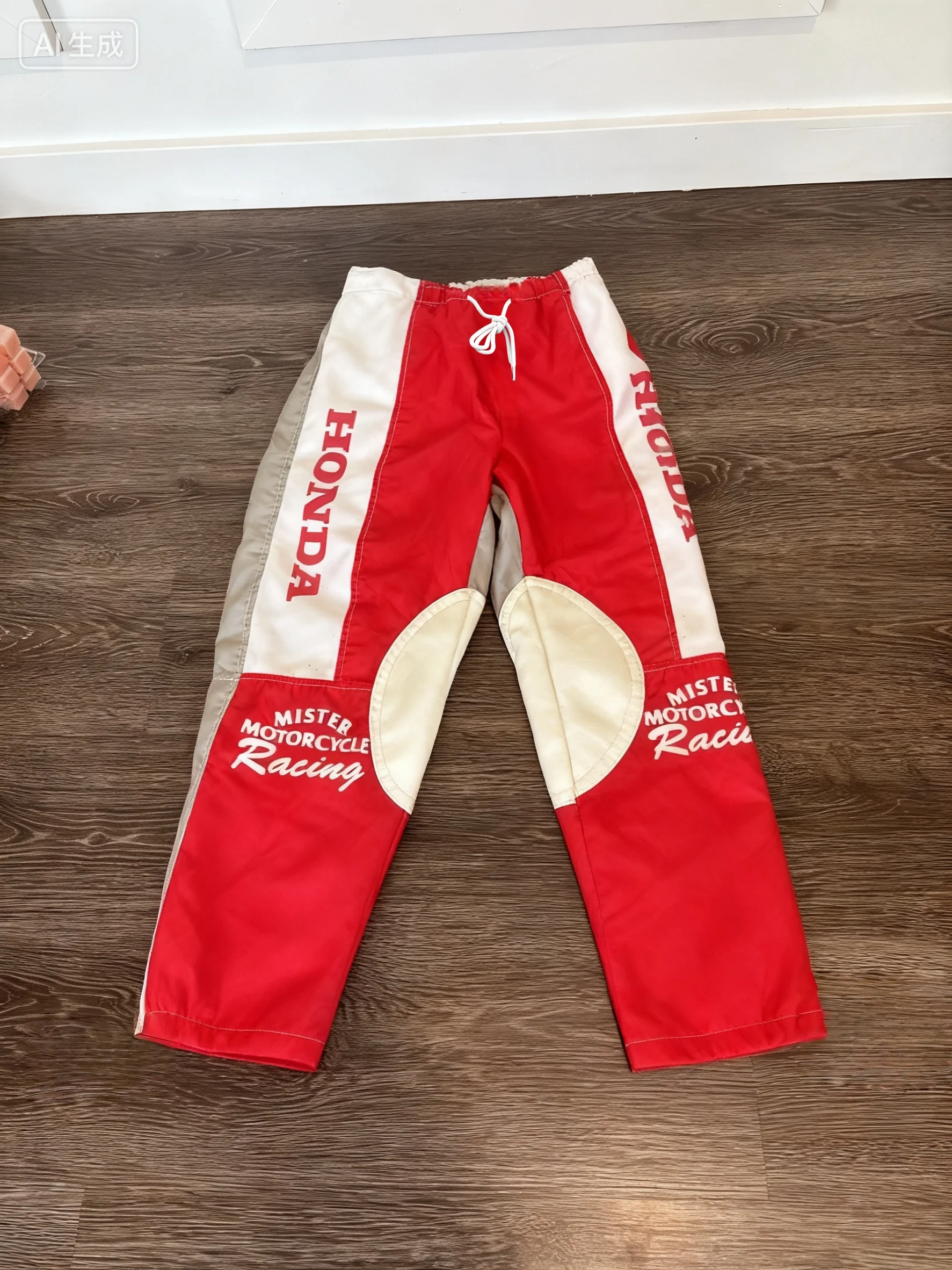 

Vintage Honda Mister Men's Motorcross Pants Youth Race Spring Autumn Loose Fast Drying Comfortable Breathable Motorcycle Pants
