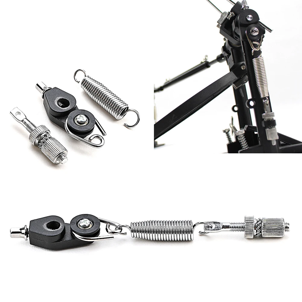 1 Set Drum for Spring Metal Drum Pedal Hammer Mallet Springs Percussion Instruments Cam Assembly Drum Kit Accessories