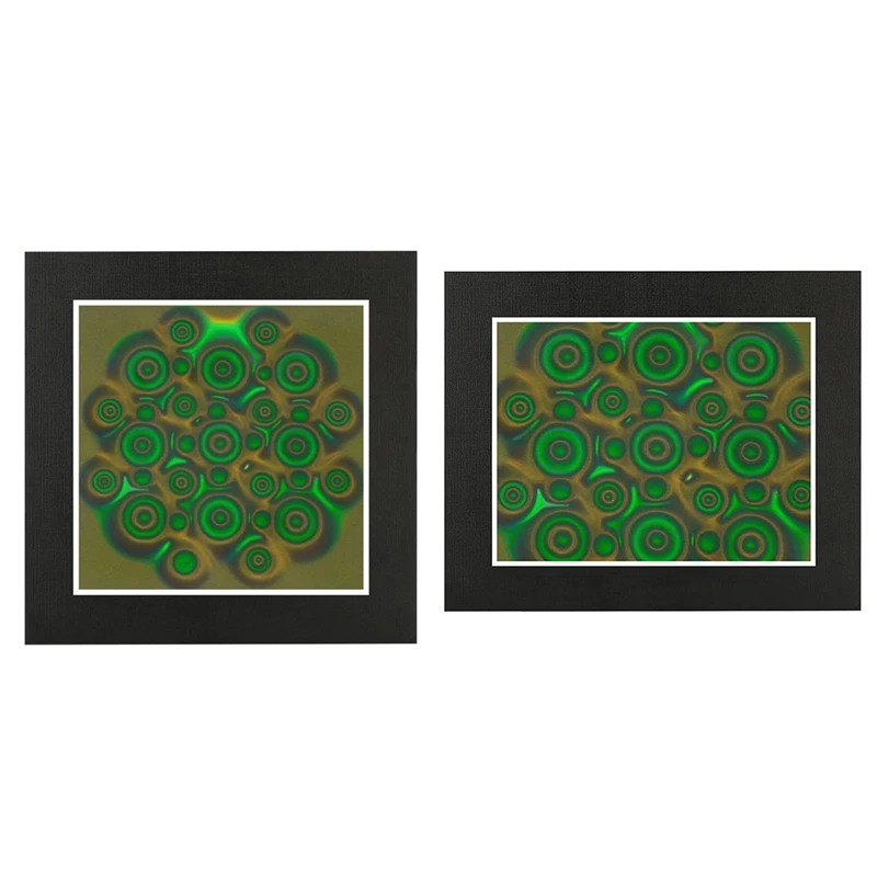 Magnetfeld-Betrachtungsfolie, Magnetfluss-Anzeigeblatt, sofortige automatische Wiederherstellung, magnetisches Muster für wissenschaftliche Zwecke